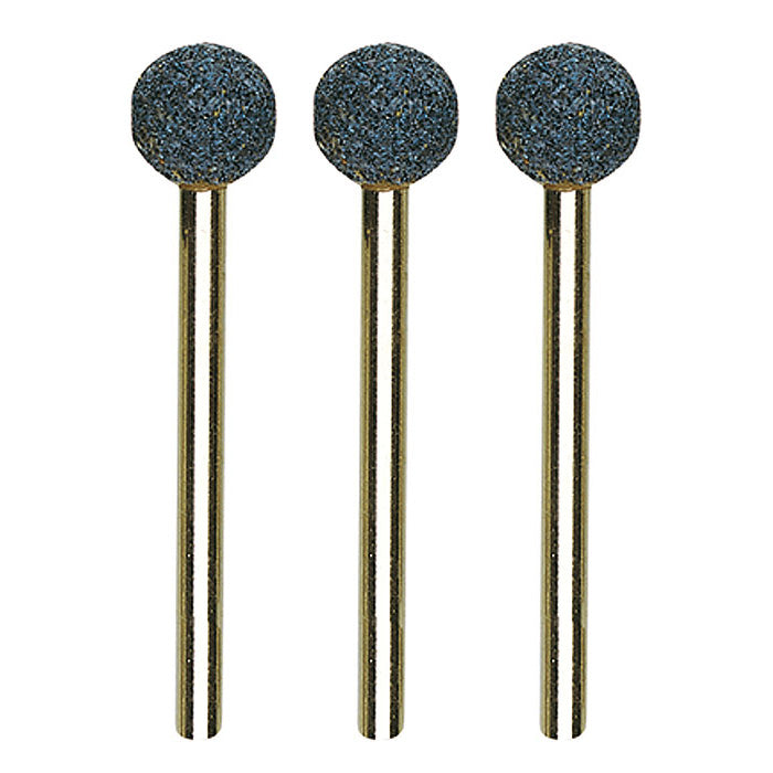 Proxxon - Corundum grinding bits, 3 pcs., ball
