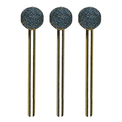 Proxxon - Corundum grinding bits, 3 pcs., ball