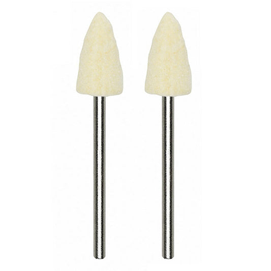 Proxxon - Felt polishing bit, bullet shape, 2 pcs.