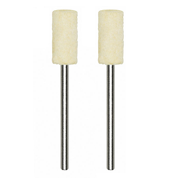 Proxxon - Felt polishing bit, cylindrical, 2 pcs.