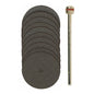Proxxon - Cut-off-wheels, 10 pcs., 7/8"