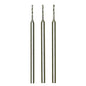 Proxxon - Tungsten vanadium micro twist drills, 3 pcs., 1/32" (0,8 mm)