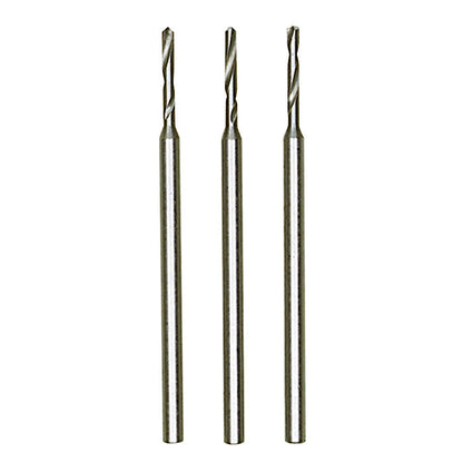 Proxxon - Tungsten vanadium micro twist drills, 3 pcs., 3/64" (1,2 mm)