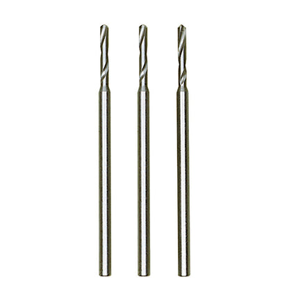 Proxxon - Tungsten vanadium micro twist drills, 3 pcs., 1/16" (1,6 mm)