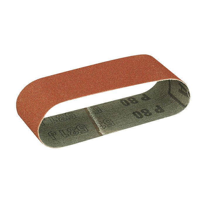 Proxxon - Sanding belt for BBS, 80 grit, 5 pcs.