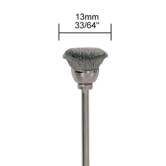 Proxxon - Stainless steel cup brushes, 2 pcs