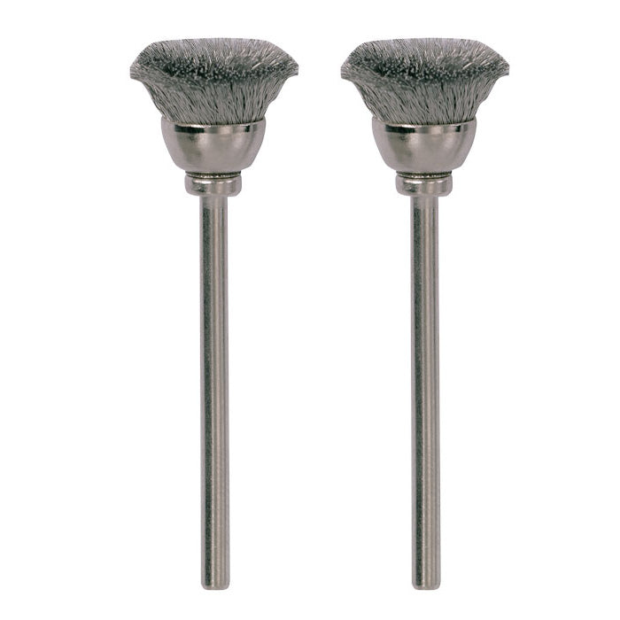 Proxxon - Stainless steel cup brushes, 2 pcs