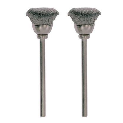 Proxxon - Stainless steel cup brushes, 2 pcs