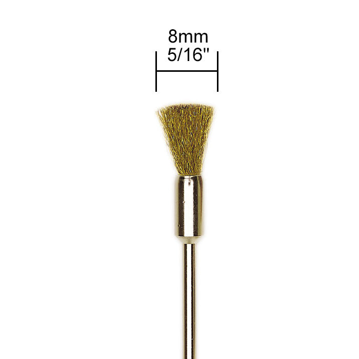 Proxxon - Brass brushes, 2 pcs., 5/16"