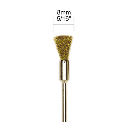 Proxxon - Brass brushes, 2 pcs., 5/16"