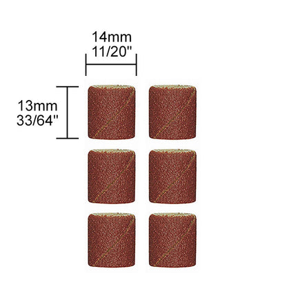 Proxxon - Sanding drum with 10 sanding bands 14mm, 120 grit