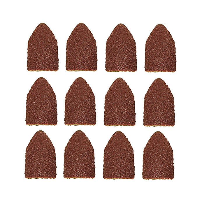 Proxxon - Replacement sanding caps, 10 pcs., 5 each 80 and 150 grit