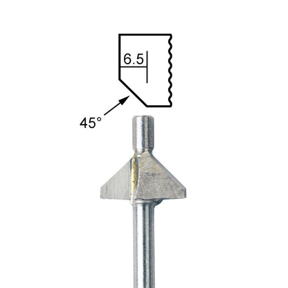 Proxxon - Router bit R 45°