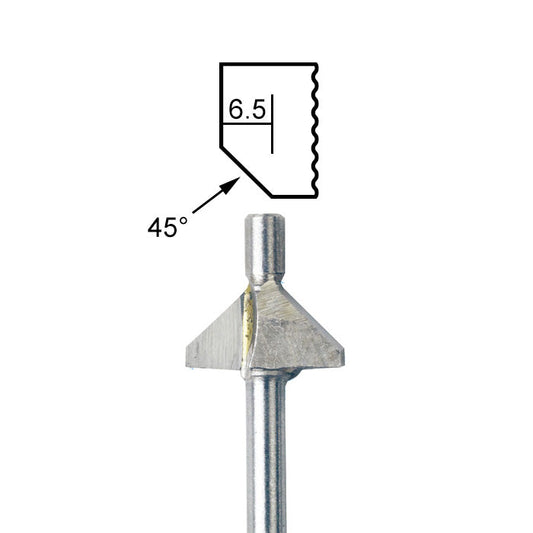 Proxxon - Router bit R 45°