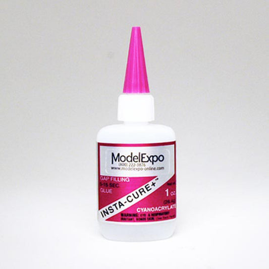 Model Expo - INSTA CURE+™ SUPER GLUE CA 1 oz. (Gap Filling)