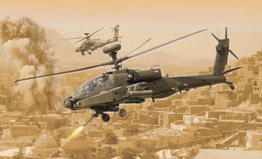 Italeri - AH-64D Apache Longbow 1:48 Scale