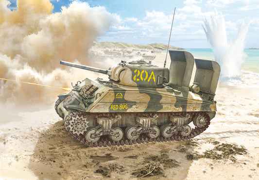 Italeri - M-4 SHERMAN U.S. MARINE CORPS 1/35 Scale