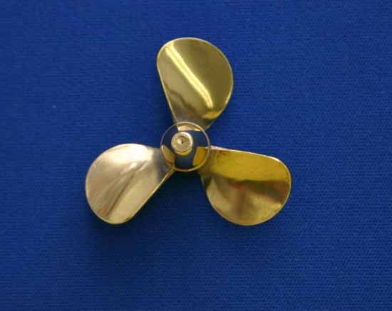 Dumas - BRASS PROP 3 BLADE RH 1-1/2'' DIAMETER