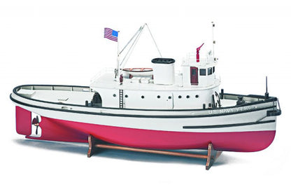 Billing Boats - 1:50 Hoga Pearl Harbor Tugboat - Plank on Bulkhead
