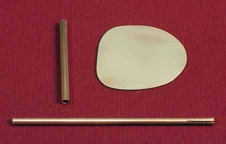 Dumas - BRASS RUDDER & SHAFT FOR 1203, 1205, 1206, 1210