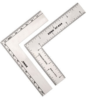 Zona - 3" x 4" Stainless Steel L-Square