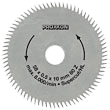 Proxxon - Blade Super-Cut Ø 2 9/32" (58mm) x 1/64" (0.4mm), arbor 13/32" (10mm), 80 teeth.