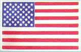 Mantua - 37453 Cloth U.S. Flag - 50 Stars & 13 Stripes - 30 x 45 MM (1.2 x 1.6")