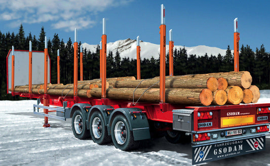 Italeri - 3868s TIMBER TRAILER 1/24 Scale