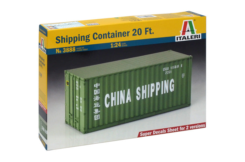 Italeri - 1:24 Shipping Container 20 Ft