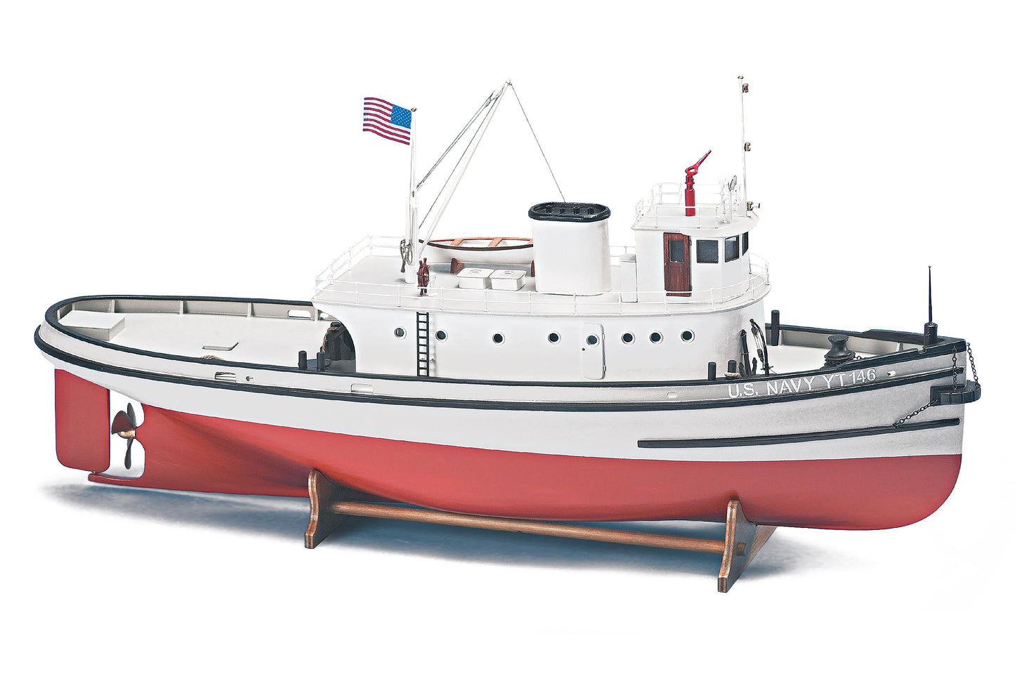 Billing Boats - 1:50 Hoga Pearl Harbor Tugboat - Plank on Bulkhead