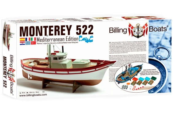 Billing Boats - 1:20 MONTEREY (mediterranean edition) - wooden hull