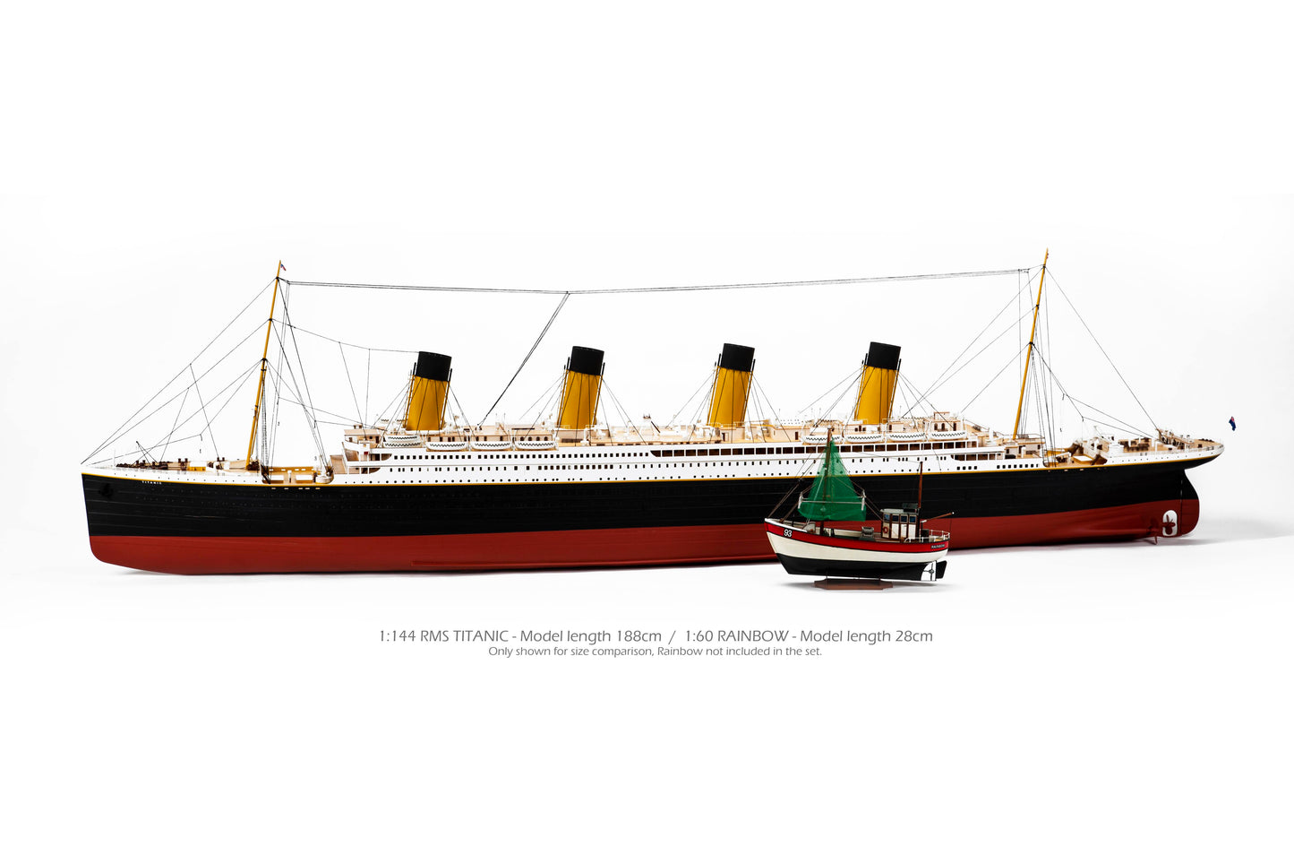 Billing Boats - RMS Titanic 1:144 Scale - Wooden Hull Kit