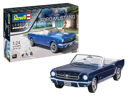 Revell - Gift Set "60th Anniversary Ford Mustang" 1:24