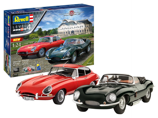Revell - Gift Set Jaguar 100th Anniversary 1:24 Scale