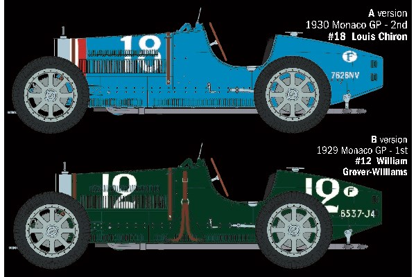 Italeri - 1:12 Bugatti Type 35B