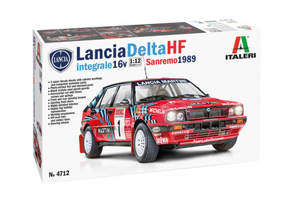 Italeri - Lancia Delta HF Integrale Sanremo 1989 1:12 Scale