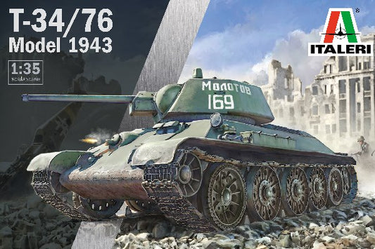 Italeri - T-34/76 MODEL 1943 1/35 1/35 Scale