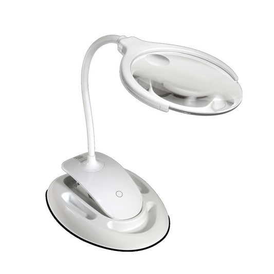 Enkay - Desk/Clamp on Magnifier, LED box