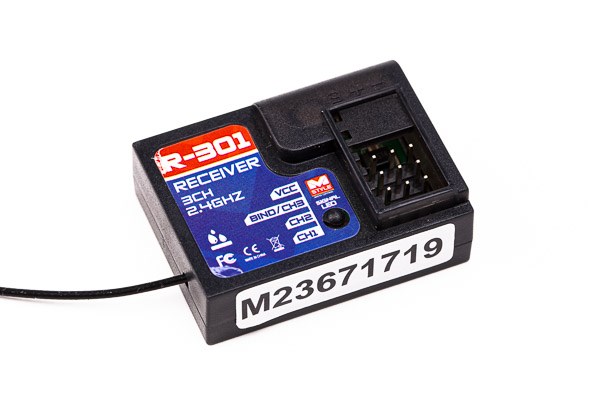 Mstyle 3Ch 2.4Ghz Waterproof Receiver