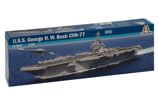 Italeri - USS GEORGE H.W.BUSH CVN-77 1/720 Scale