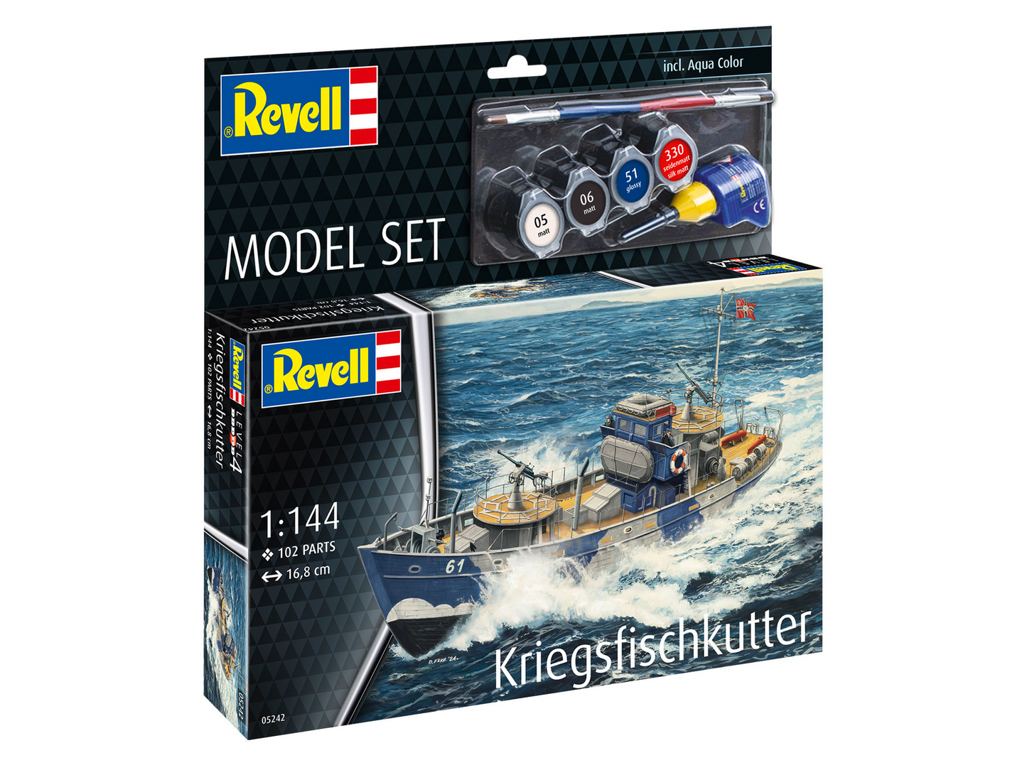 Revell - Model Set KFK (Kriegsfischkutter) 1:144