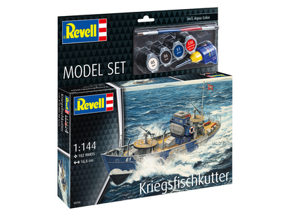 Revell - Model Set KFK (Kriegsfischkutter) 1:144
