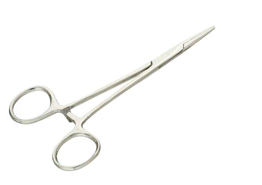 Model Expo - Tools - 5" Straight Forceps - Stainless Steel