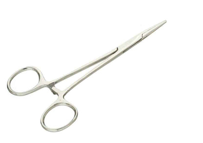 Model Expo - Tools - 5" Straight Forceps - Stainless Steel