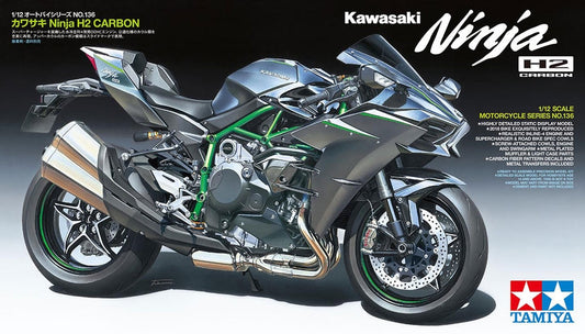 Tamiya - KAWASAKI NINJA H2 CARBON 1:12 Scale