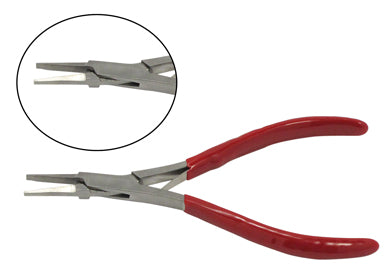 SONA 5” Micro Flat Nose Plier, Dipped Handle
