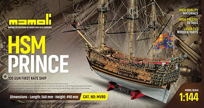 Dusek-Mamoli - Mamoli HMS PRINCE - 100 Gun First Rate Vessel Scale 1:144 Scale