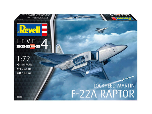 Revell - Lockheed Martin F-22A Raptor 1:72
