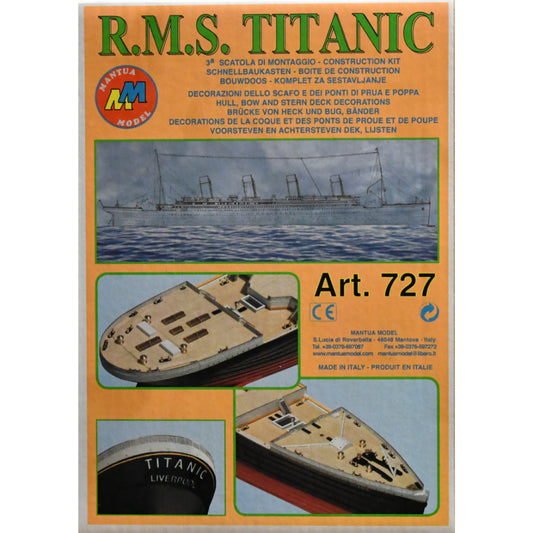 Mantua - 727 Titanic Kit No 3 - Hull Decoration and Decking