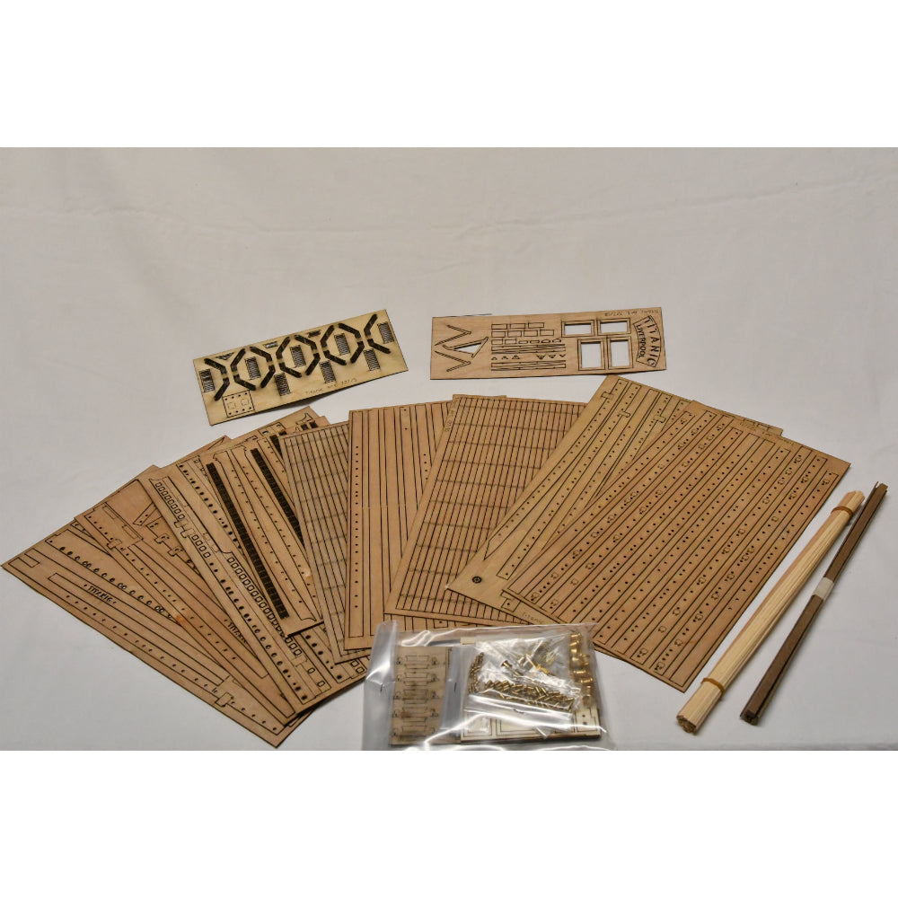 Mantua - 727 Titanic Kit No 3 - Hull Decoration and Decking